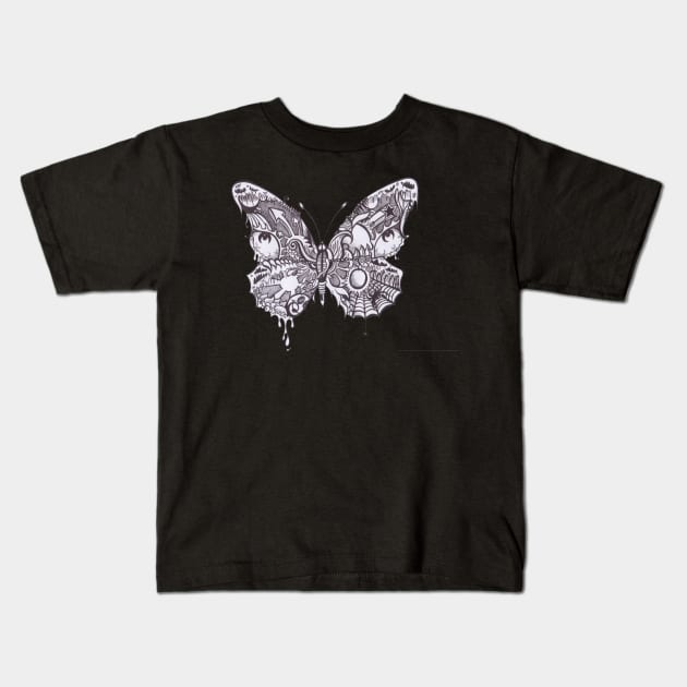 BlackGrey stone temple pilots Kids T-Shirt by AuliaOlivia